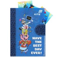 Папка – уголок Kite с клапаном A4 SpongeBob SquarePants Фото 3