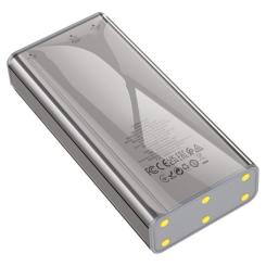 Батарея универсальная HOCO 20000mAh, 22.5W, Black Фото 4