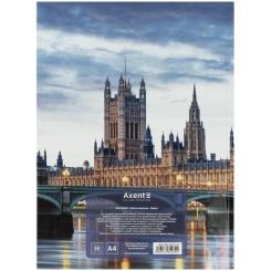 Книга записная Axent A4 City, London, 96 листов клетка Фото 4