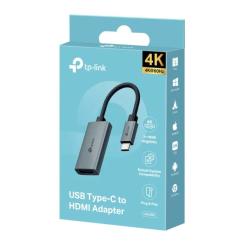 Переходник TP-Link USB-C F to HDMI M black Фото 1