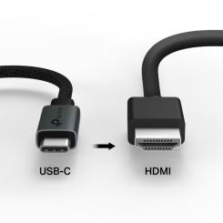 Переходник TP-Link USB-C F to HDMI M black Фото 4