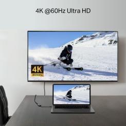 Переходник TP-Link USB-C F to HDMI M black Фото 5