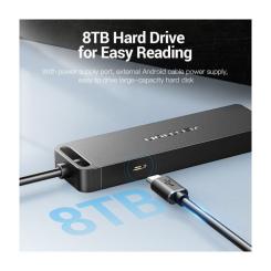 Концентратор Vention USB 2.0 to 4xUSB 2.0 black Фото 3