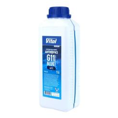 Антифриз VITOL G11 Blue 1л Фото 1
