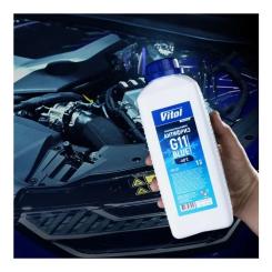 Антифриз VITOL G11 Blue 1л Фото 3