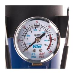Автомобильный компрессор VITOL K-50 150psi/15Amp/40л Фото 2