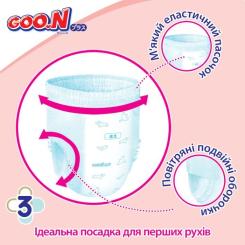 Подгузники GOO.N Plus труси 13-28 кг Розмір ХXL, 28 Фото 4
