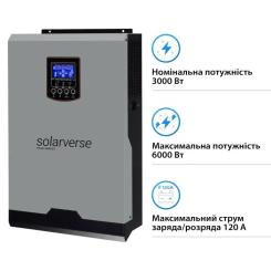Солнечный инвертор Solarverse SV3024A 3kW Фото 1