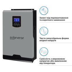 Солнечный инвертор Solarverse SV3024A 3kW Фото 2