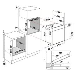 Духовой шкаф Whirlpool AKZ9S 8260 FB Фото 11