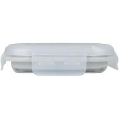 Пищевой контейнер Tribe Collapsible Container 500 мл силіконовий grey Фото 2