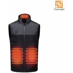 Жилет с подогревом Thermalli Chatel чорний/сірий M Фото 1