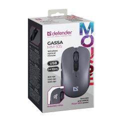 Мышка Defender Gassa MM-105 Wireless Silent Grey Фото 4