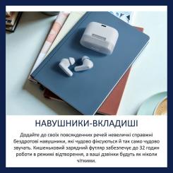 Наушники Philips TAT2000BL/00 Wireless White Фото 4