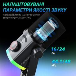 Микрофон Fifine AM8PROT USB/XLR Black Фото 5
