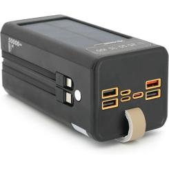 Батарея универсальная 7GO 50000mAh PD/22.5 Solar Black Фото 3