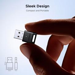 Bluetooth-адаптер Ugreen USB Bluetooth 5.4 CM748 Black Фото 4
