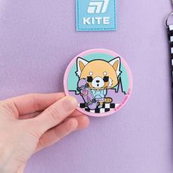 Бейдж Kite набор на липучке и подвеска Aggretsuko Фото 7