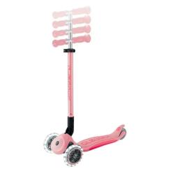 Самокат Globber серії Elite Lights пастельно-рожевий Колеса з підс Фото 7