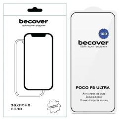 Стекло защитное BeCover 10D Poco F8 Ultra Black Фото