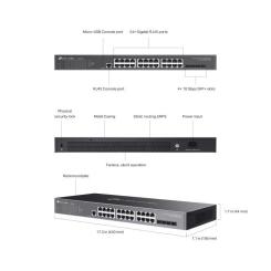 Коммутатор сетевой TP-Link SG3428X Фото 6