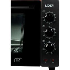 Электропечь LIDER 4223 LUX Black-Red Фото 3