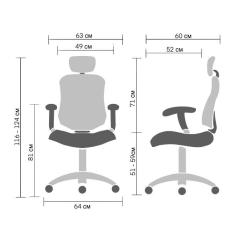 Офисное кресло Barsky Microfiber Soft-06 Фото 10