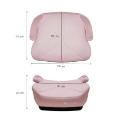 Автокресло Kinderkraft i-Boost 2 бустер Pink (KCIBOO02PNK0000) Фото 1