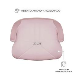 Автокресло Kinderkraft i-Boost 2 бустер Pink (KCIBOO02PNK0000) Фото 2