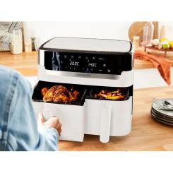 Мультипечь Tefal Dual Easy Fry Essential White Фото 3