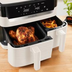 Мультипечь Tefal Dual Easy Fry Essential White Фото 4