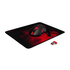 Мышка Defender M601WL-BA Wireless + mouse pad Black/Red Фото 7