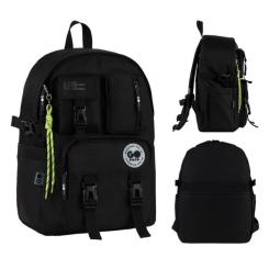 Рюкзак школьный GoPack Education Teens 2500L чорний Фото