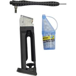 Страйкбольный пистолет ASG CZ 75D Compact 6 мм Фото 6