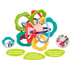 Развивающая игрушка Kiddi Smart Барвиста квітка Фото 1