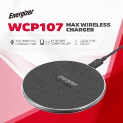 Зарядное устройство Energizer Qi 15W wireless WCP107 black Фото 5