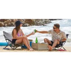Кресло складное KingCamp Beach Chair Grey Фото 2