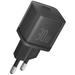 Зарядное устройство Baseus 1xUSB-C 30W GaN5S black Фото