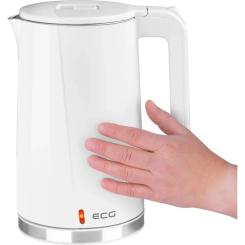 Электрочайник ECG RK 1702 Safe to Touch White Фото 9