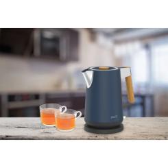 Электрочайник ECG RK 1768 Strix Timber Petrol Фото 8