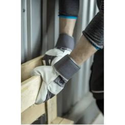 Защитные перчатки Hoegert SALZACH HT5K732-9 кожаный графит, 9 Фото 1