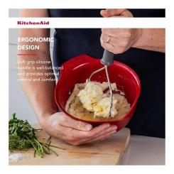 Картофелемялка KitchenAid Classic 25,5 см сірий Фото 11