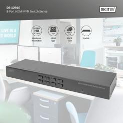 Коммутатор KVM Digitus DS-12910 Фото 4