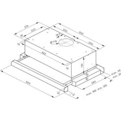 Вытяжка кухонная Hansa OTS6251WH Фото 1