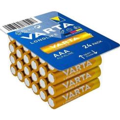 Батарейка Varta AAA Longlife лужна * 24 Фото