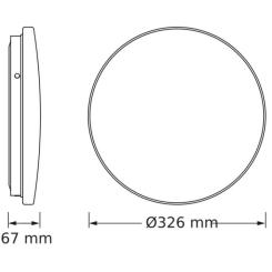 Светильник Osram CEILING ROUND 18W 840 IP44 Фото 2