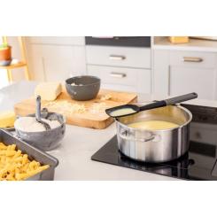 Лопатка кухонная KitchenAid Classic для тіста 30 см сірий Фото 2