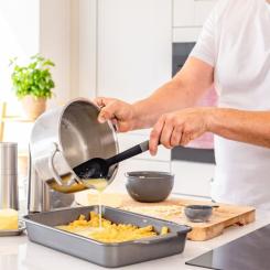 Лопатка кухонная KitchenAid Classic для тіста 30 см сірий Фото 3