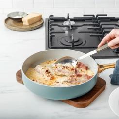 Сотейник GreenPan Padova з кришкою 28 см Фото 4