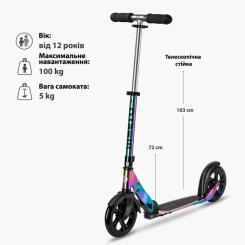 Самокат Micro серии Classic - Неохром Фото 5